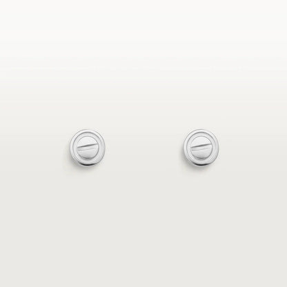 [Everoly JW]LOVE EARRINGS SILVER 10MM