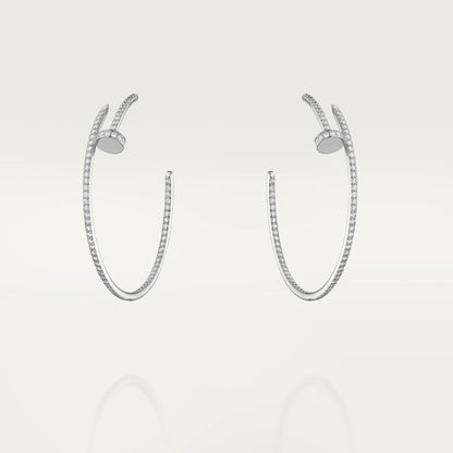 [Everoly JW]JUSTE OHRRINGE VOLLER DIAMANTEN 1,8 MM