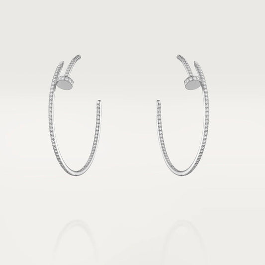 [Everoly JW]JUSTE イヤリング フルダイヤモンド 1.8mm