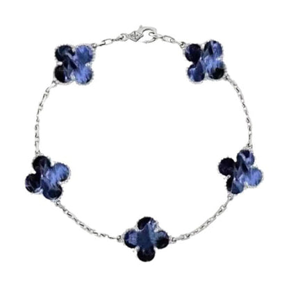 [Everoly JW] CLOVER 5 MOTIF PIETERSITE BRACELET COLLECTION