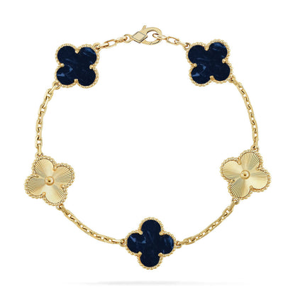 [Everoly JW] CLOVER 5 MOTIF PIETERSITE BRACELET COLLECTION