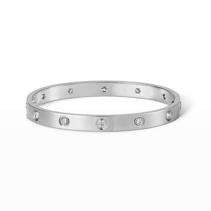 [Everoly JW] LIEBESARMBAND 6,1 MM 10 DIAMANTEN