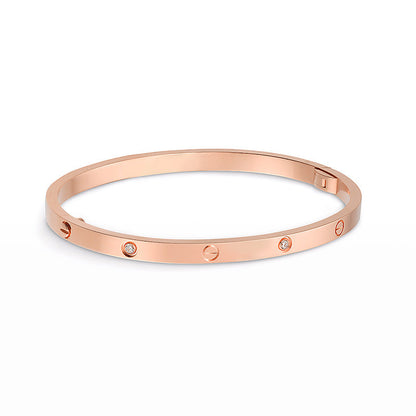 [Everoly JW]LOVE BRACELET 3.65MM 6 DIAMONDS
