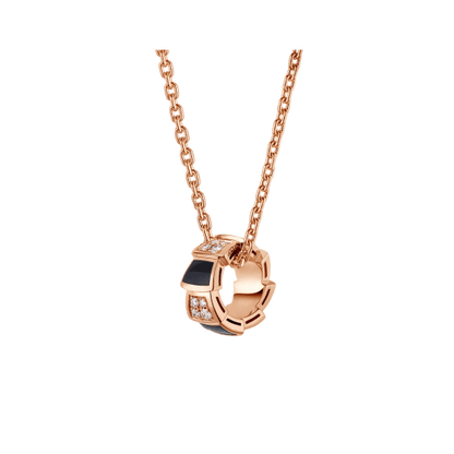 [OLIVIA]SERPENTI PEDANT DIAMOND NECKLACE
