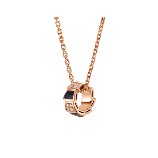 [OLIVIA]SERPENTI PEDANT DIAMOND NECKLACE