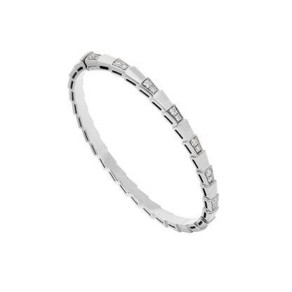 [OLIVIA]SERPENTI BRACELET SILVER DIAMOND