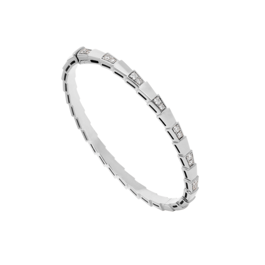 [OLIVIA]SERPENTI BRACELET SILVER DIAMOND