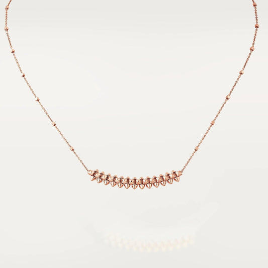 [Olivia JW]CLASH PINK GOLD NECKLACE