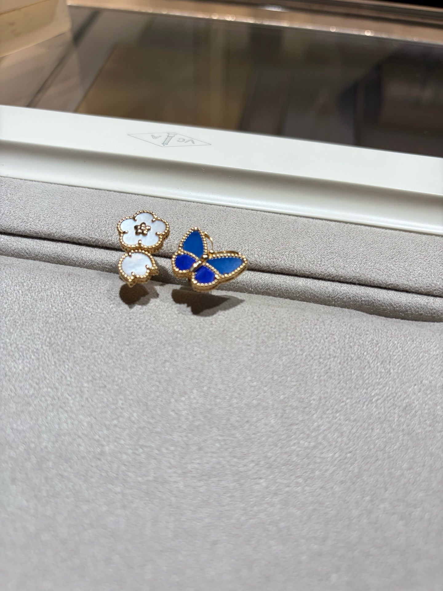 [Olivia Jewelry]LUCKY SPRING BUTTERFLY OPEN-FACE RINGS
