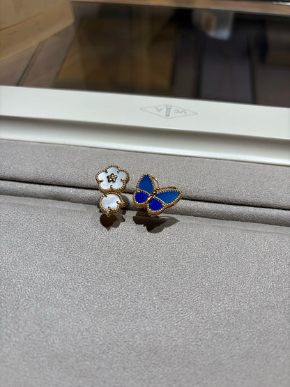 [Olivia Jewelry]LUCKY SPRING BUTTERFLY OPEN-FACE RINGS