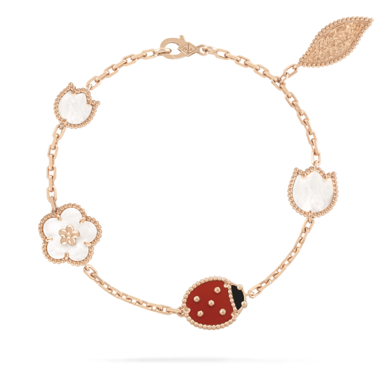 [Everoly JW]LUCKY SPRING 5 MOTIF BRACELET