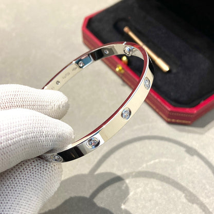 [Everoly JW] LIEBESARMBAND 6,1 MM 10 DIAMANTEN