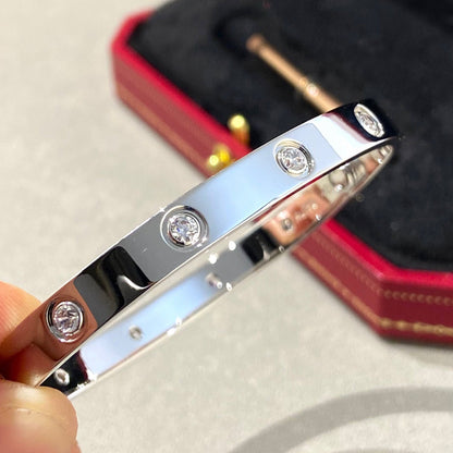 [Everoly JW] LIEBESARMBAND 6,1 MM 10 DIAMANTEN