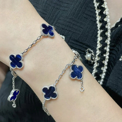 [Everoly JW] CLOVER 5 MOTIF PIETERSITE BRACELET COLLECTION