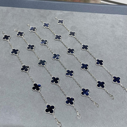 [Everoly JW] CLOVER 5 MOTIF PIETERSITE BRACELET COLLECTION
