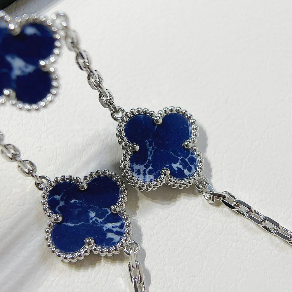 [Everoly JW] CLOVER 5 MOTIF PIETERSITE BRACELET COLLECTION