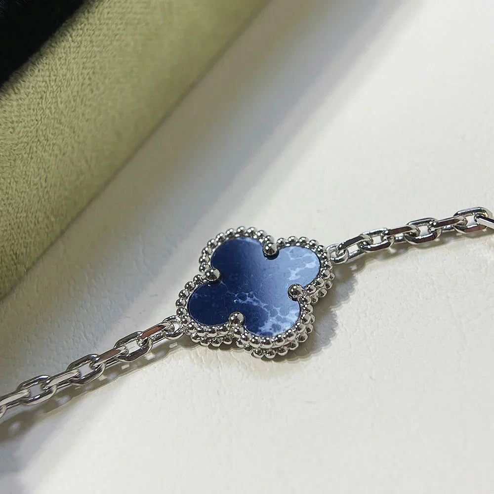 [Everoly JW] CLOVER 5 MOTIF PIETERSITE BRACELET COLLECTION