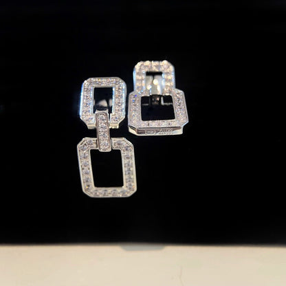 [Everoly JW]MITTELGROSSE DIAMANT-OHRRINGE