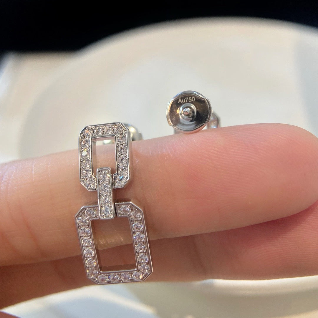 [Everoly JW]MITTELGROSSE DIAMANT-OHRRINGE