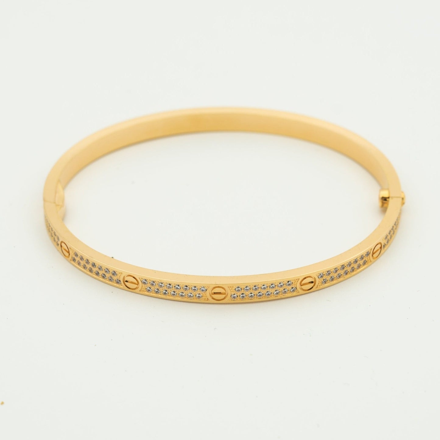 [Everoly JW]ラブブレスレット 3.65mm ダイヤモンドパヴェ