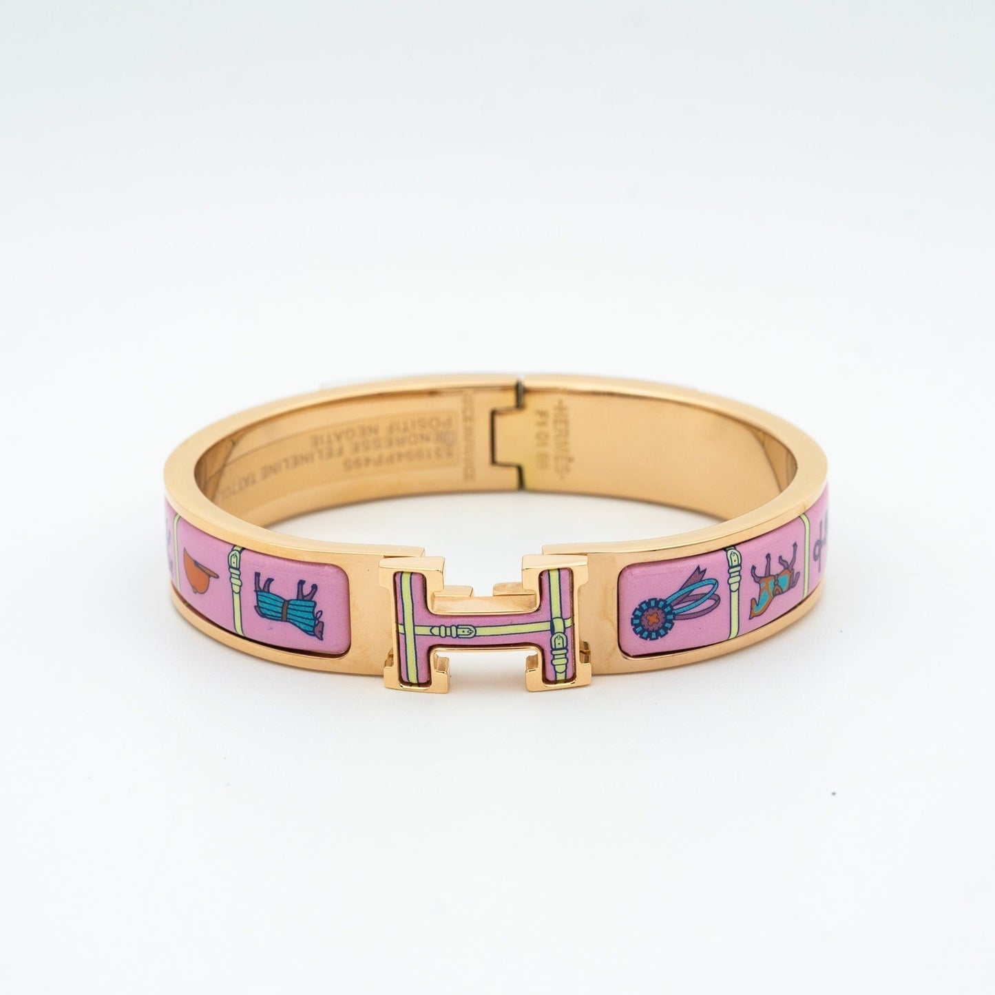 [Everoly JW]H ROSA GOLD ARMBAND ROSA KERAMIK