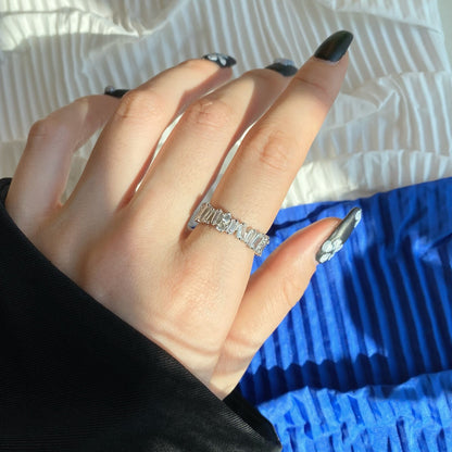 [Olivia JW]Delicate Multi Shape Tennis Ring