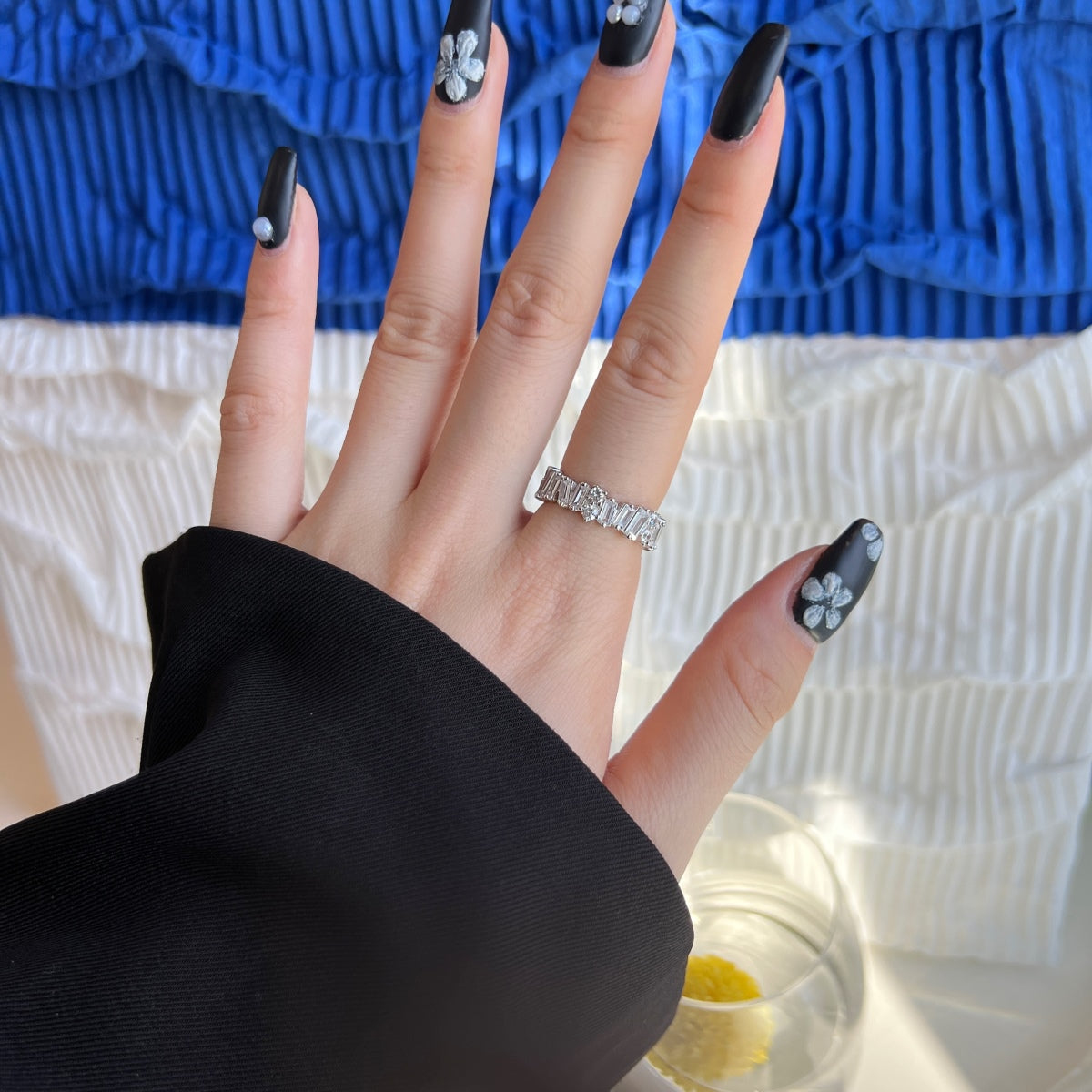 [Olivia JW]Delicate Multi Shape Tennis Ring