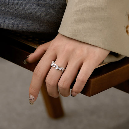 [Olivia JW]Delicate Multi Cut Ring