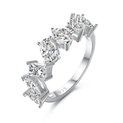 [Everoly JW]Zarter Ring mit mehreren Schliffen