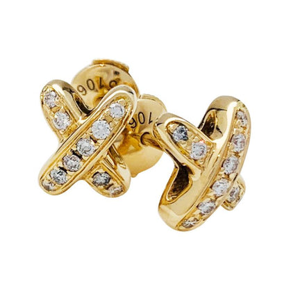 [Everoly JW]JEUX DE GOLD DIAMANT OHRRINGE