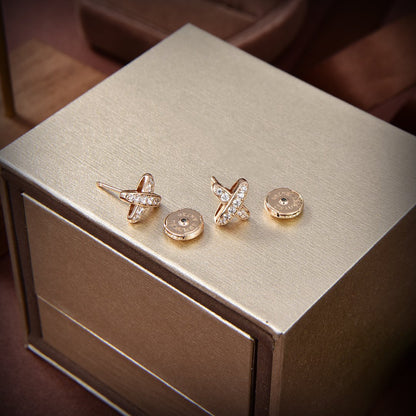 [Everoly JW]JEUX DE GOLD DIAMANT OHRRINGE