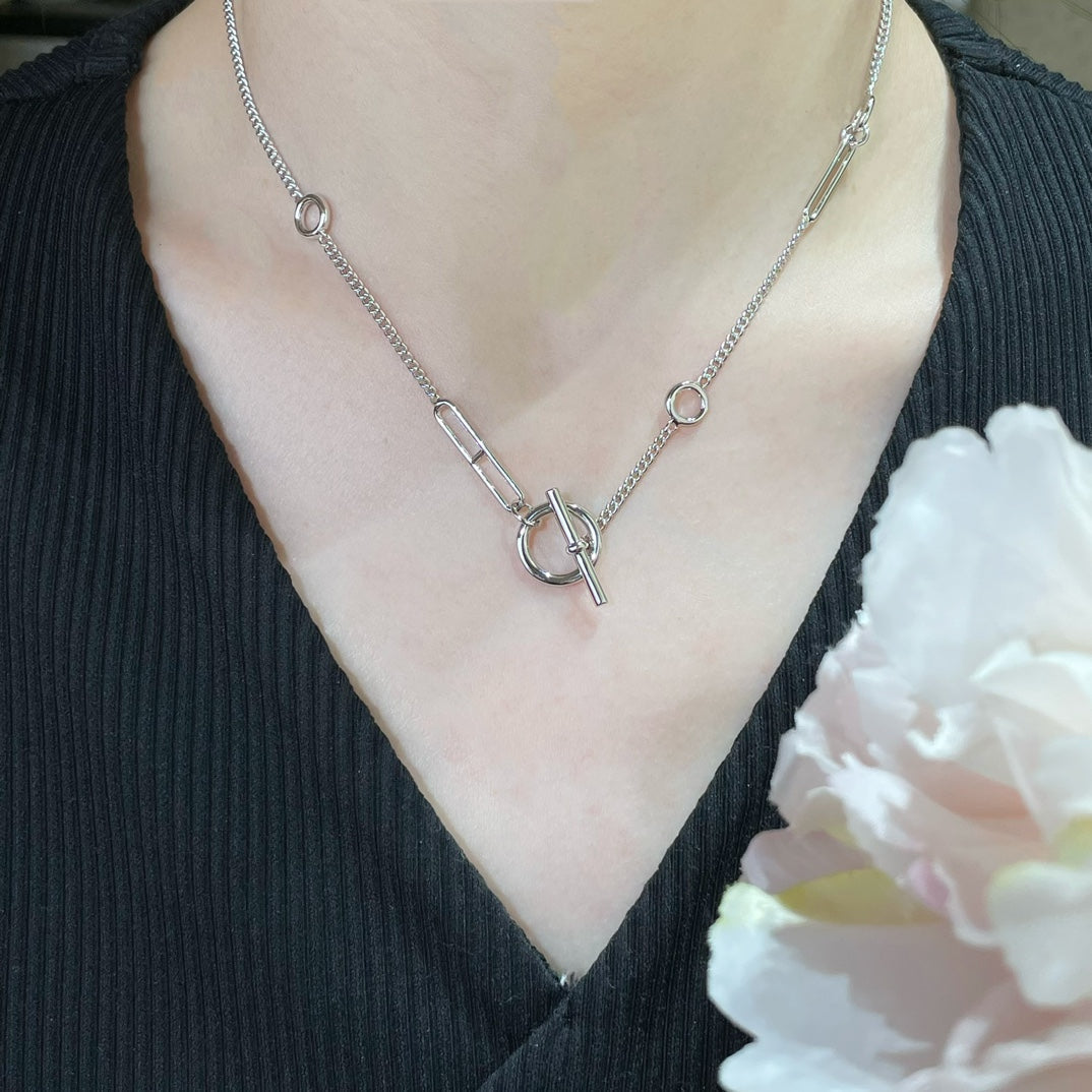 [Everoly JW]HM STERLING CHAINE D'ANCRE HEART