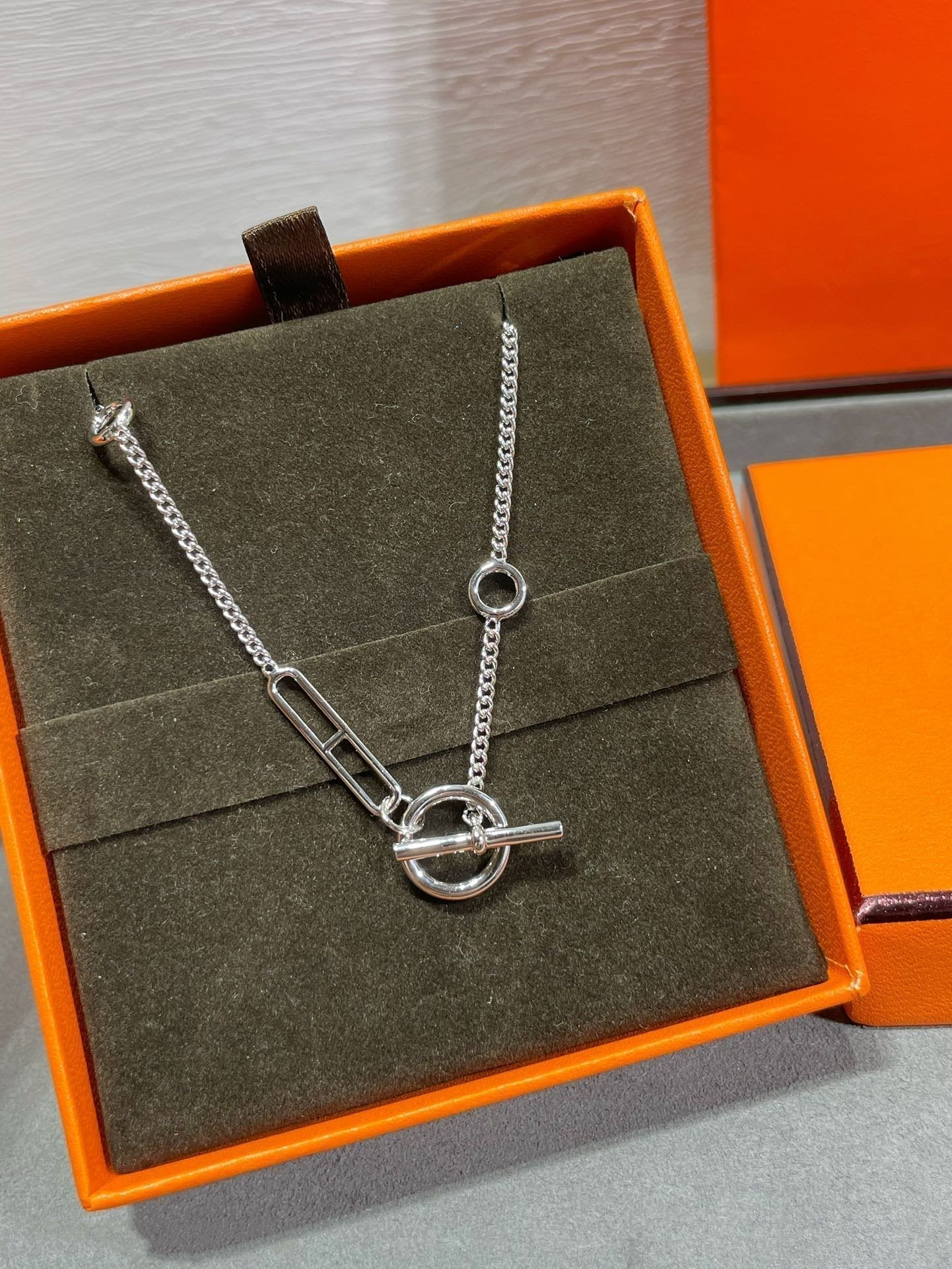 [Everoly JW]HM STERLING CHAINE D'ANCRE HEART