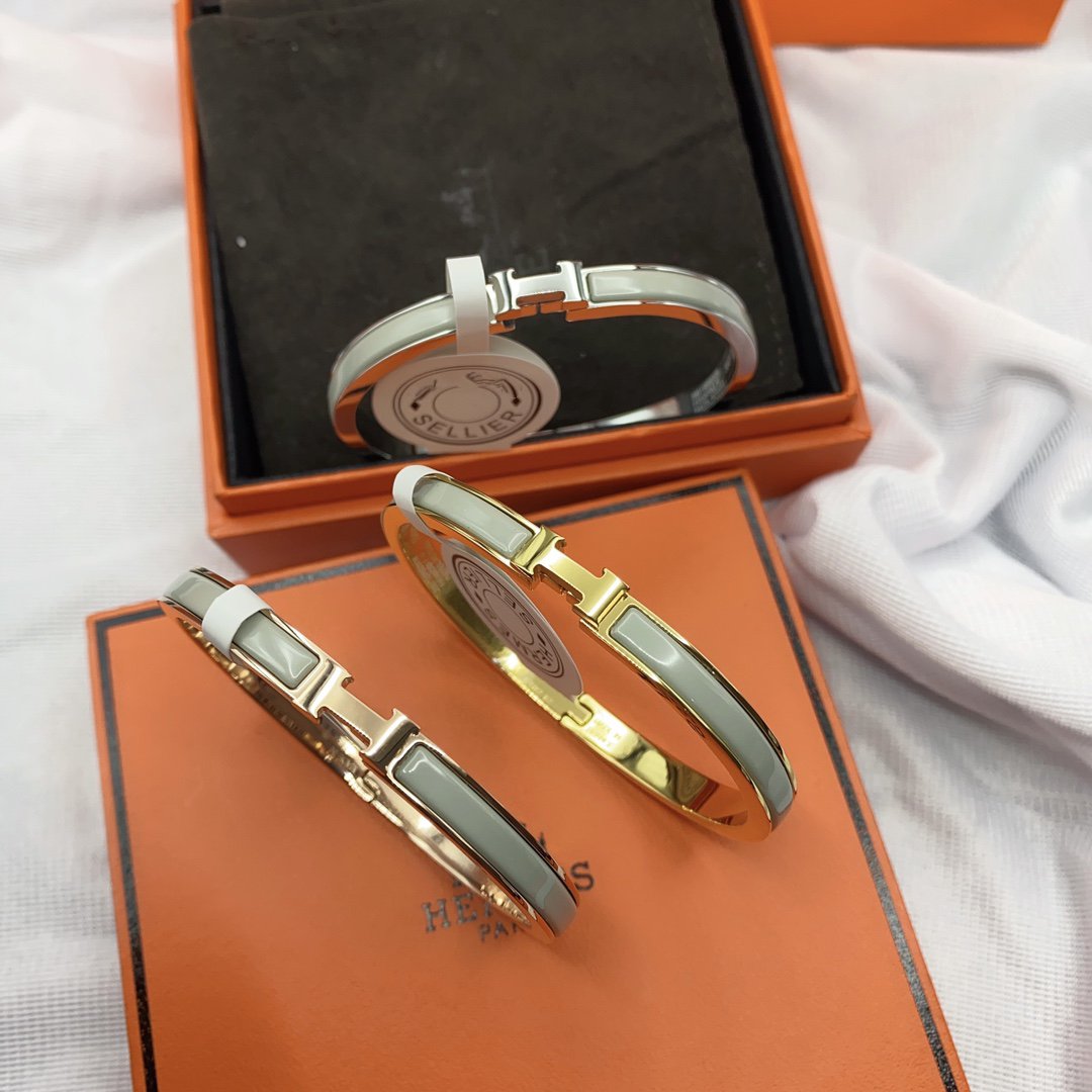 [Everoly JW]CLASSIC HM CLIC GREEN 8MM ENAMEL BRACELET