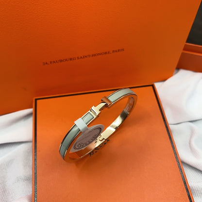 [Everoly JW]CLASSIC HM CLIC GREEN 8MM ENAMEL BRACELET