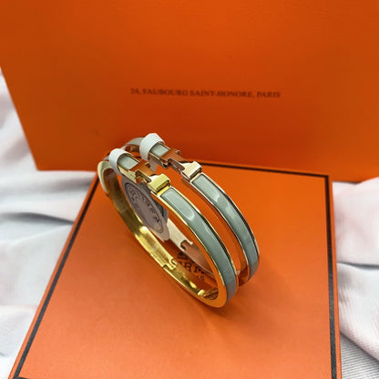 [Everoly JW]CLASSIC HM CLIC GREEN 8MM ENAMEL BRACELET