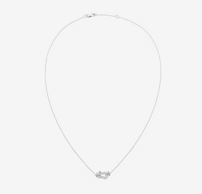 [エバリー JW]フォース10 ダイヤモンド シルバーネックレス ミニモデル