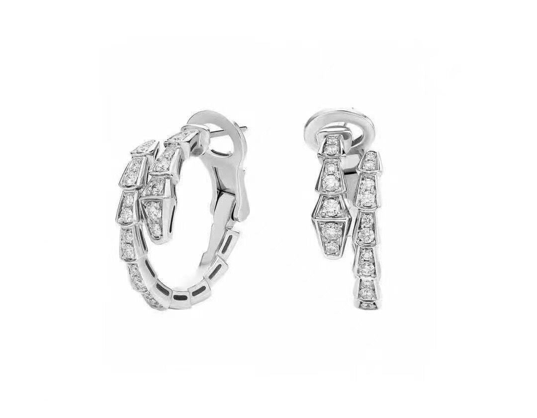 [OLIVIA]SERPENTI EARRINGS DIAMOND