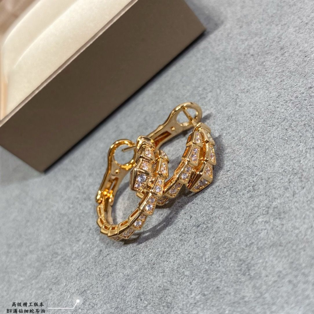 [OLIVIA]SERPENTI EARRINGS DIAMOND