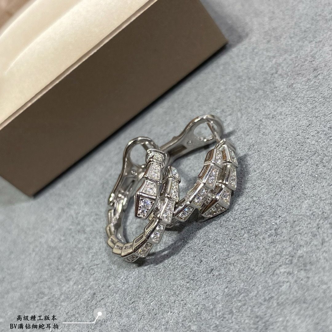 [OLIVIA]SERPENTI EARRINGS DIAMOND
