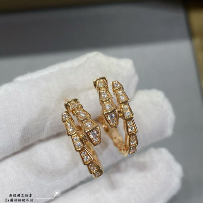 [OLIVIA]SERPENTI EARRINGS DIAMOND