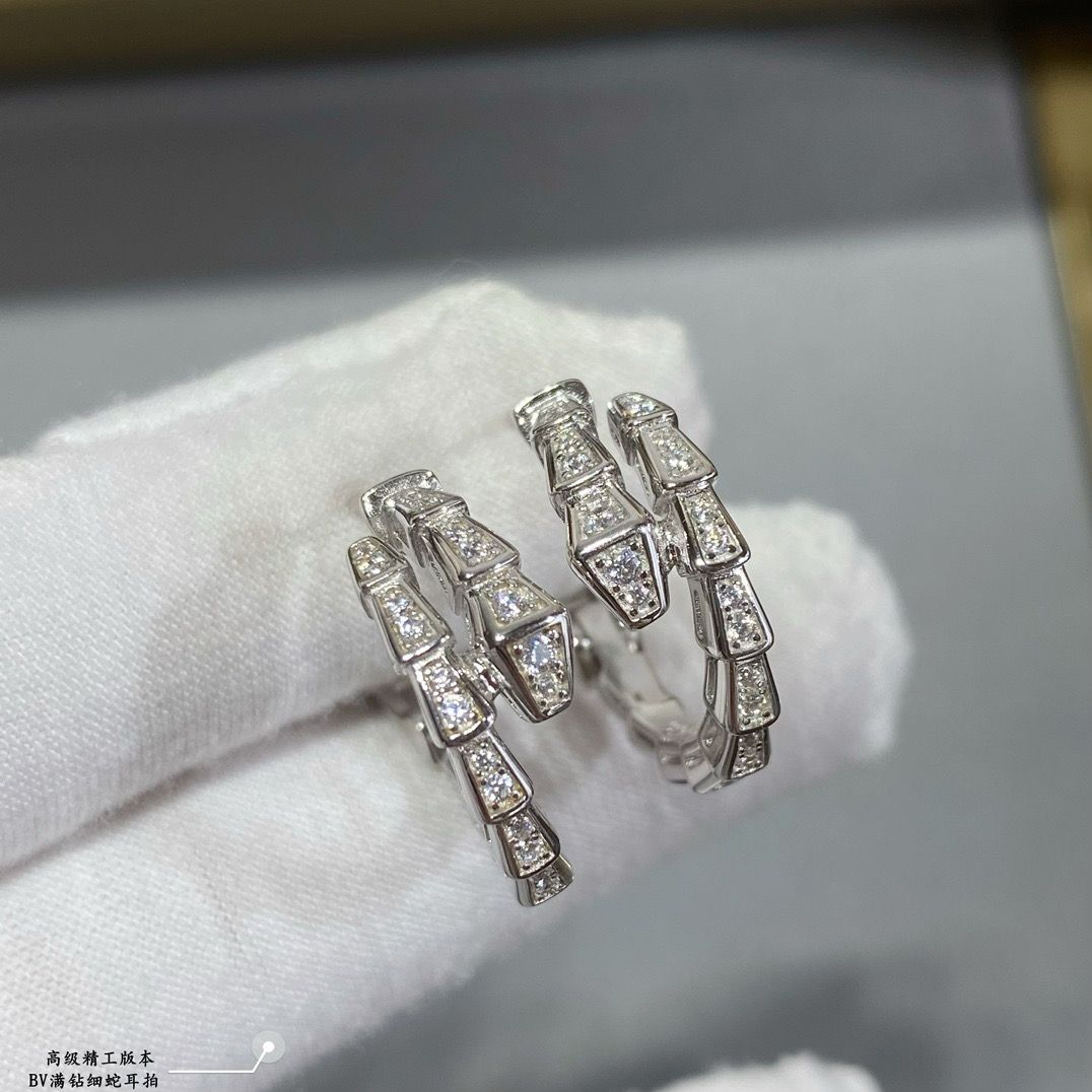 [OLIVIA]SERPENTI EARRINGS DIAMOND