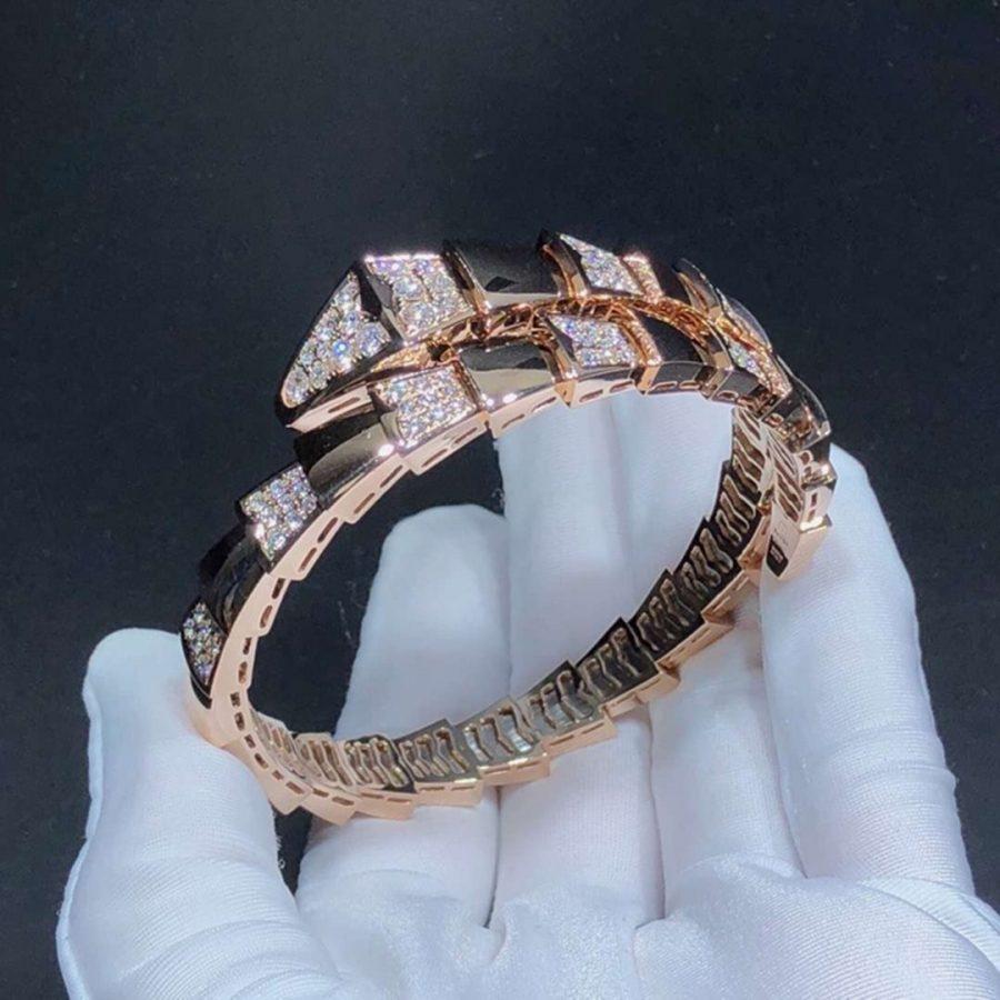 [OLIVIA]SERPENTI BRACELET PINK GOLD DIAMOND