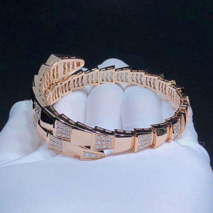 [OLIVIA]SERPENTI BRACELET PINK GOLD DIAMOND