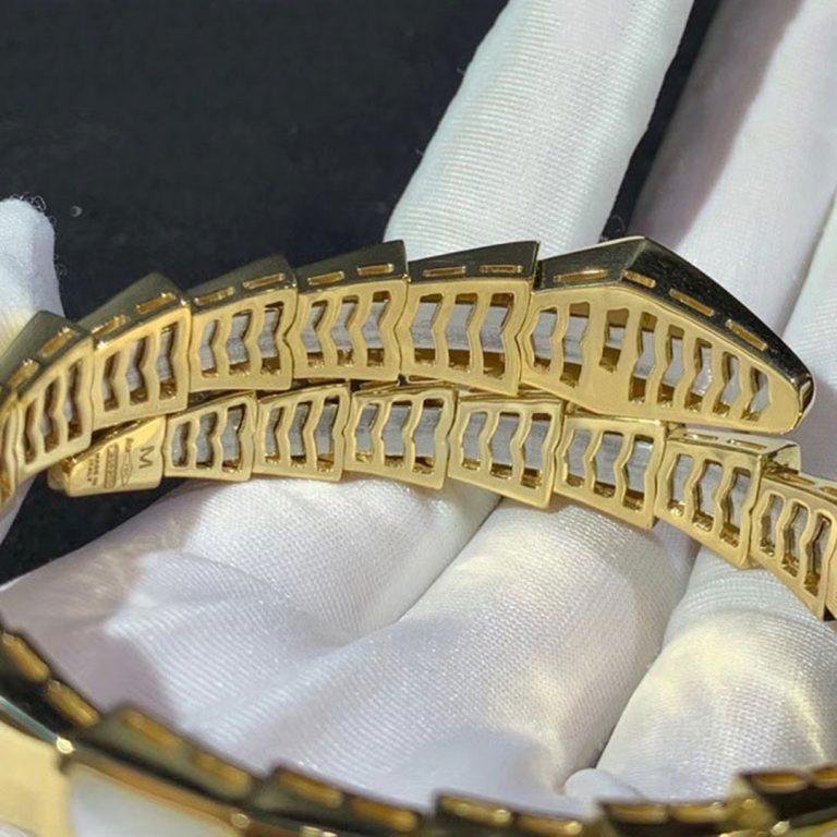 [OLIVIA]SERPENTI BRACELET MOP GOLD
