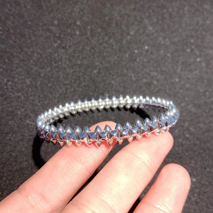 [Olivia JW]CLASH SILVER BRACELET