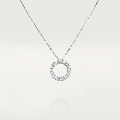 [Everoly JW] LIEBESHALSKETTE VERSTELLBAR SILBER