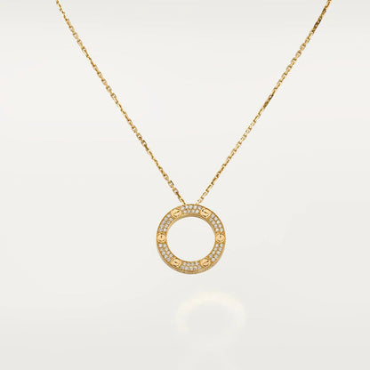 [Everoly JW] LIEBESHALSKETTE VERSTELLBAR ROSÉGOLD 