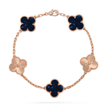 [Everoly JW] CLOVER 5 MOTIF PIETERSITE BRACELET COLLECTION