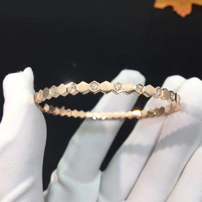 [Everoly JW] BEE LOVE ROSÉGOLD-DIAMANTARMBAND 